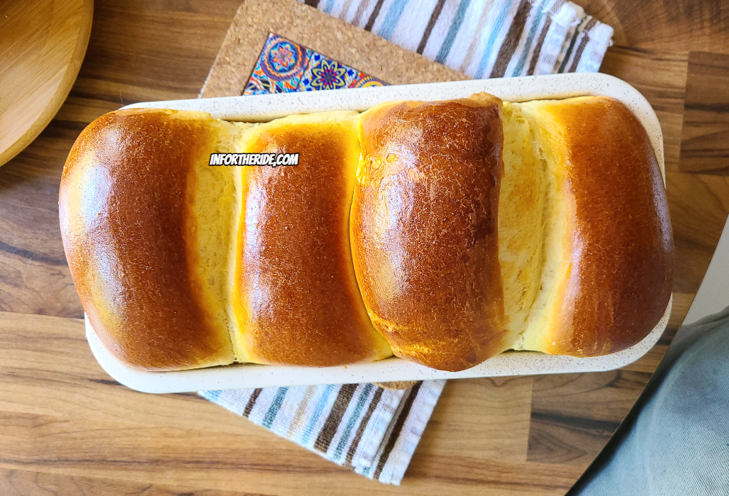 Sweet Hawaiian Bread Loaf in for the ride